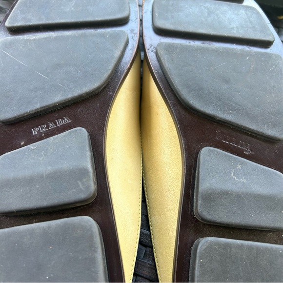Prada Mule Slip On Shoes Yellow size 10 - Picture 12 of 12